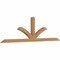 Ekena Millwork Richland Smooth Timber Gable Bracket, Western Red Cedar, 96"W x 28"H x 3 1/2"D x 3 1/2"F, 7/12 Pitch GBW096X28X0404RIC00SWR - alternate 3